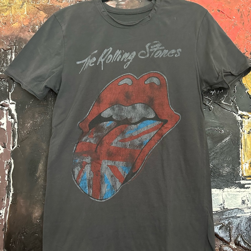 Vintage British Flag The Rolling Stones T-shirt Small and XL
